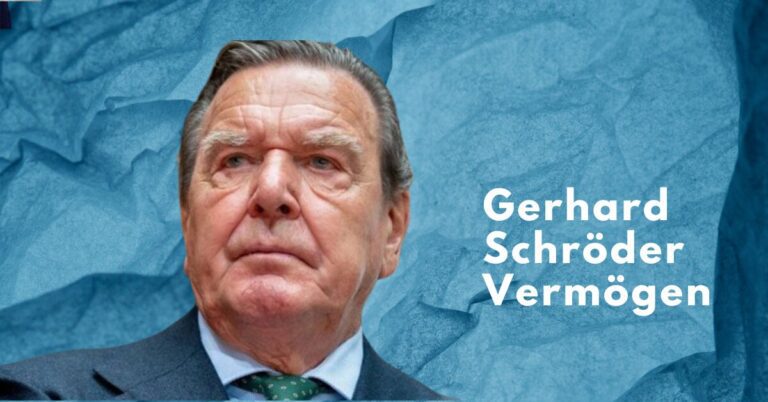 Gerhard Schröder Vermögen & Gehalt