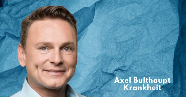 Axel Bulthaupt Krankheit