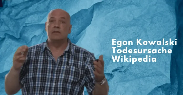 Egon Kowalski Todesursache & Wikipedia (Todesanzeige)