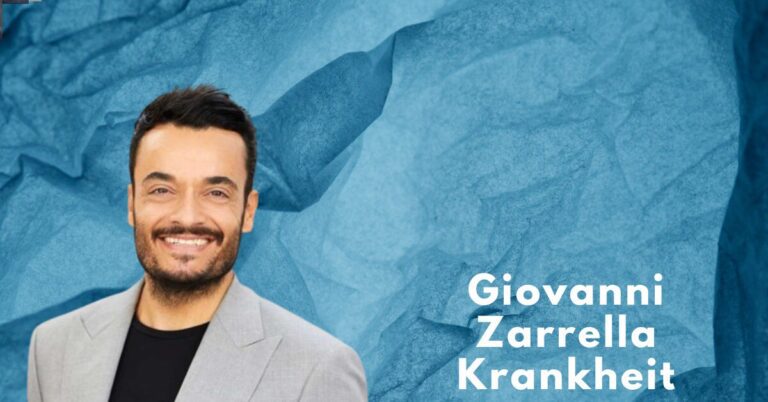 Giovanni Zarrella Krankheit