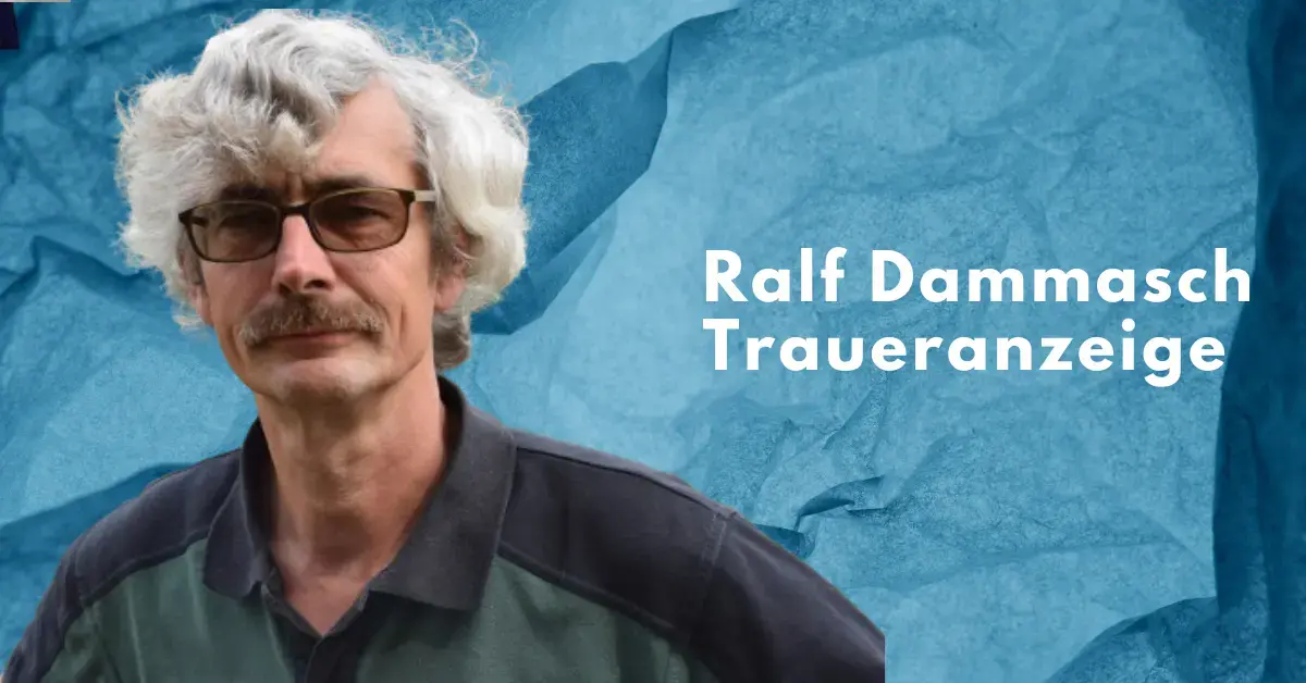 Ralf Dammasch verstorben