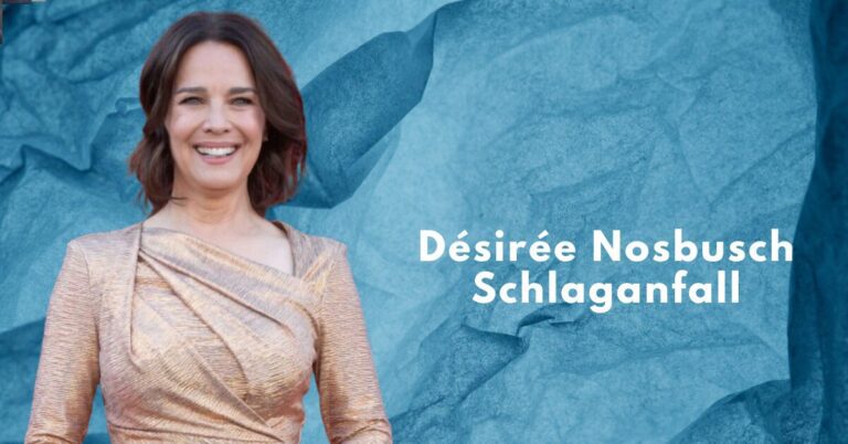 Désirée Nosbusch Schlaganfall