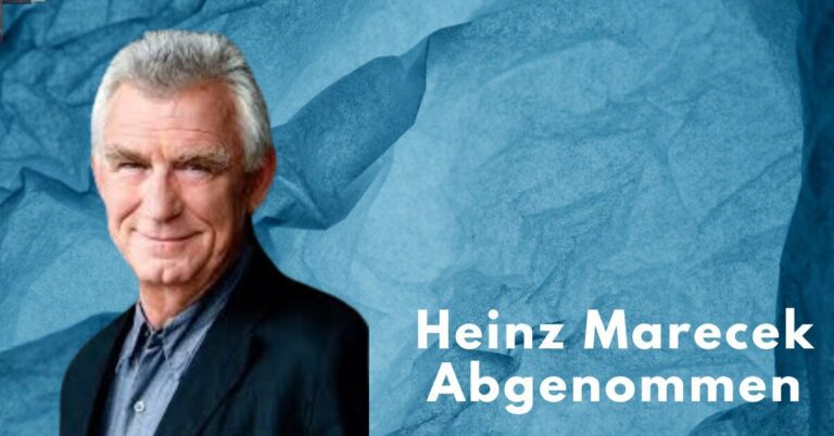 Heinz Marecek Abgenommen