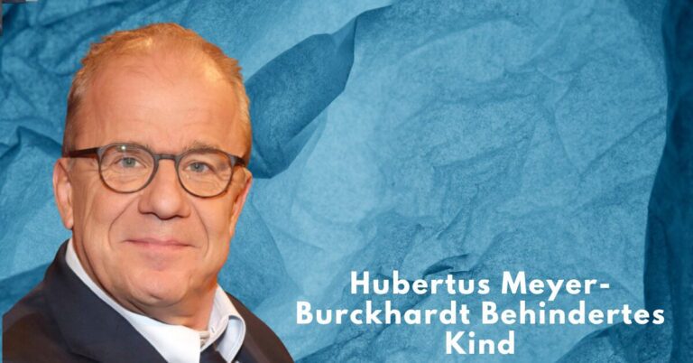 Hubertus Meyer-Burckhardt Behindertes Kind