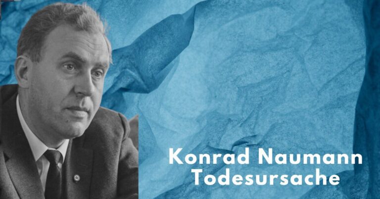 Konrad Naumann Todesursache