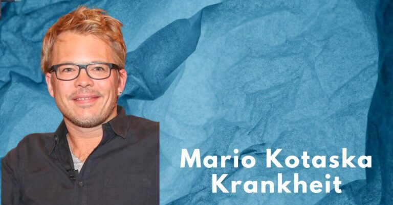 Mario Kotaska Krankheit