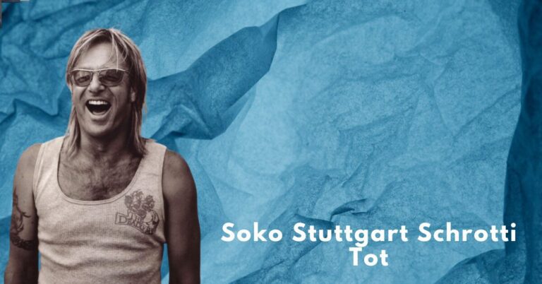 Soko Stuttgart Schrotti Tot