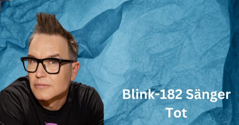 Blink-182 Sänger Tot