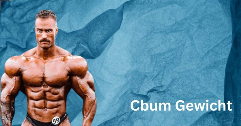 Cbum Gewicht