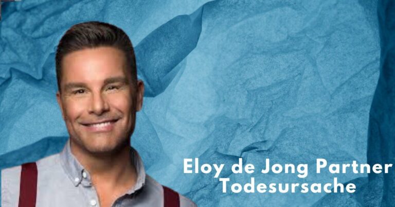 Eloy de Jong Partner Todesursache