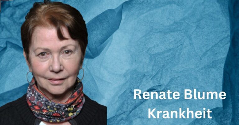 Renate Blume Krankheit