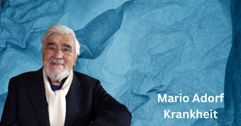 Mario Adorf Krankheit