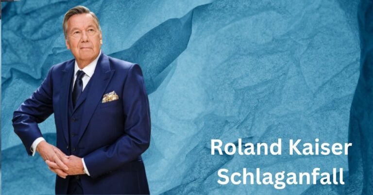 Roland Kaiser Schlaganfall