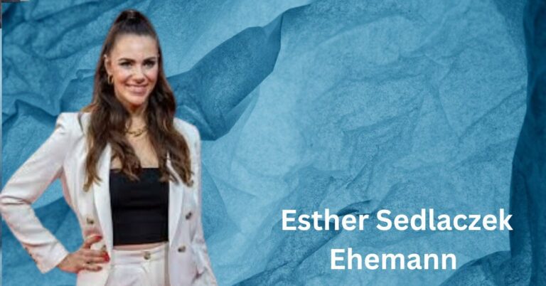 Esther Sedlaczek Ehemann 