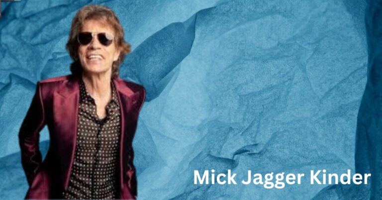 Mick Jagger Kinder