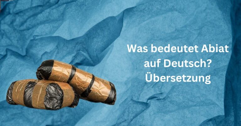 Was bedeutet Abiat auf Deutsch? Übersetzung