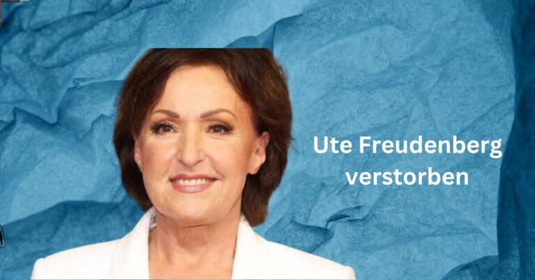 Ute Freudenberg verstorben
